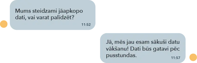 Apkopojam datus ātri